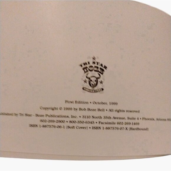 Bad Men Outlaws Gunfighters Wild West Bob Boze Bell First Edition 1999 Signed - Picture 3 of 5